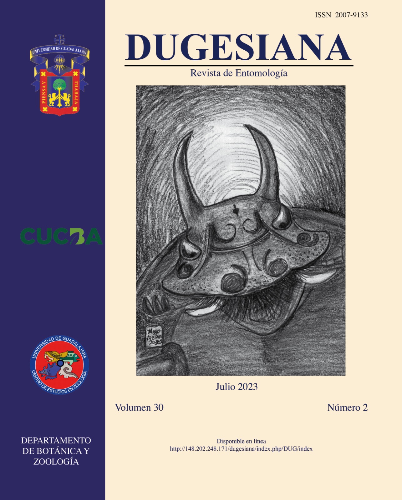 					Ver Vol. 30 Núm. 2 (2023): Dugesiana
				